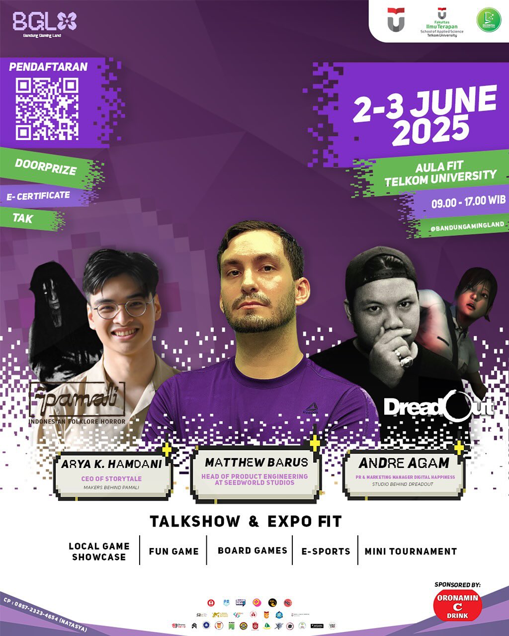🎮 *BGL Fest 2025 – Bandung Gaming Land* 🎮🗓 *2-3 Juni 2025*